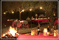 Boma dinner, Sarova Mara Game Camp